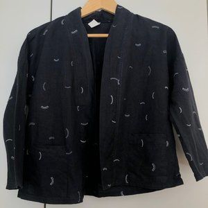 Linen kimono style jacket